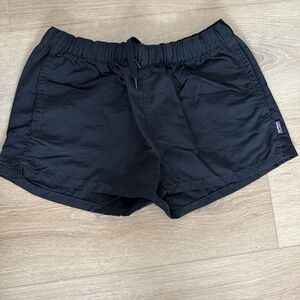 Black Casual Shorts